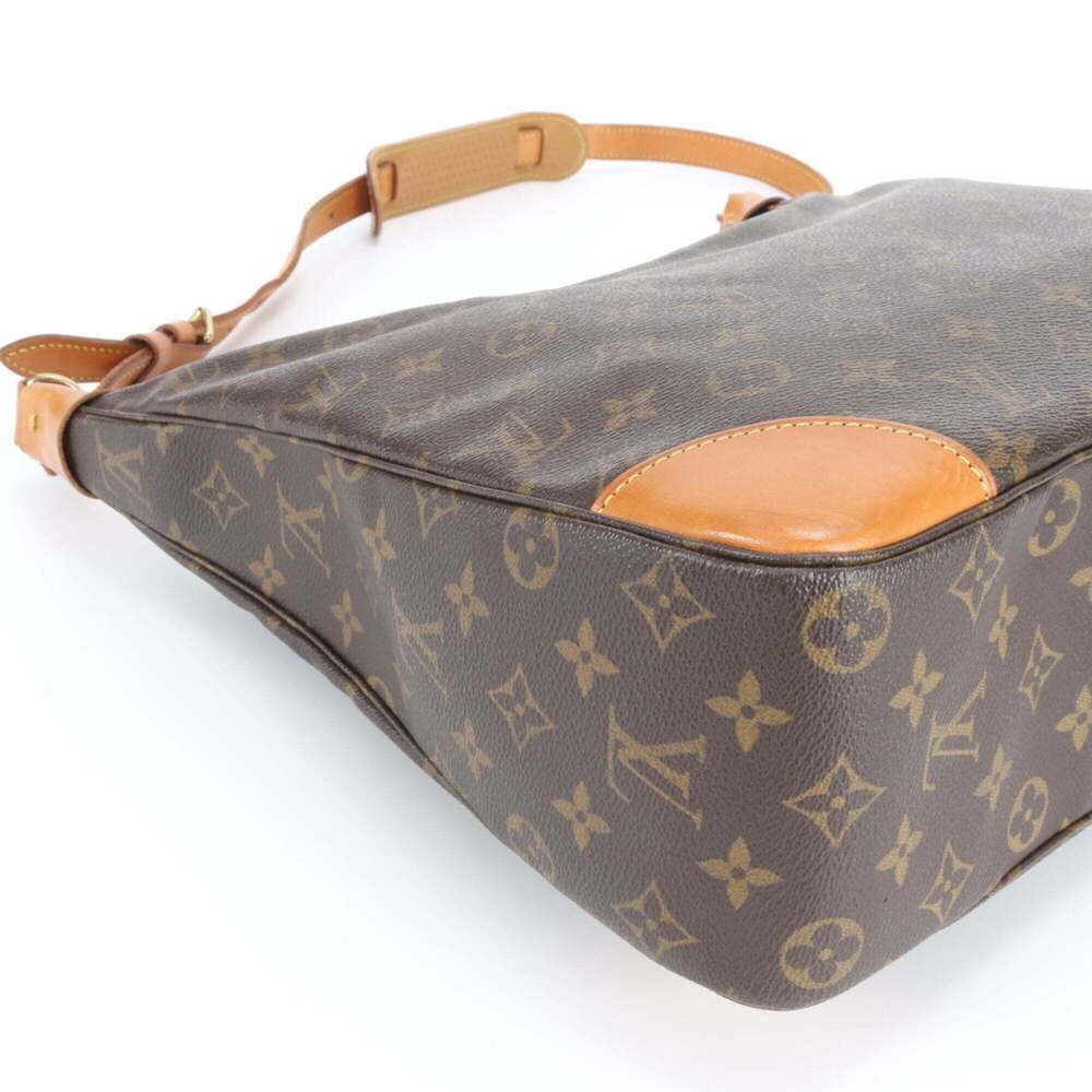LOUIS VUITTON Brown Monogram Leather Shoulder Bag - Picture 6 of 10